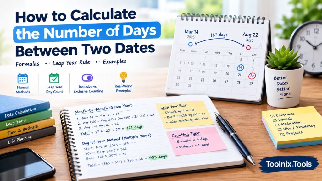 Calculate Days Between Dates